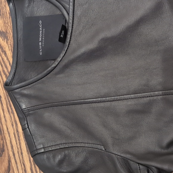 Club Monaco Leather Jacket - Picture 11 of 16